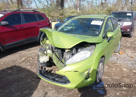 2012 Ford Fiesta Se из США, поврежденный, VIN 3FADP4EJ7CM194975
